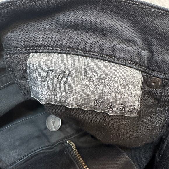 Citizens of Humanity Womens 28 Black Skinny Leg Stretch Denim Low Rise Zip Fly - Picture 8 of 14